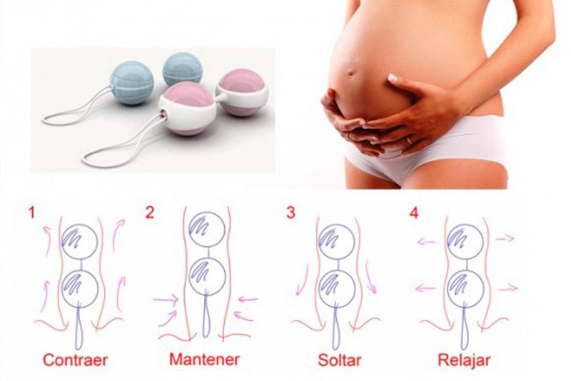 Bolas chinas durante el embarazo
